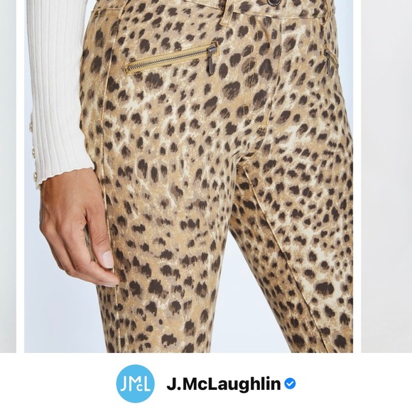 NWT J.McLaughlin Baxter pant camel size 6 - Picture 2 of 9